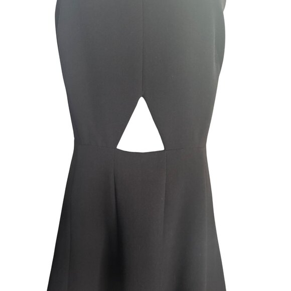 Club Monaco 8 Black Sleeveless Cutout Dress - Picture 4 of 16